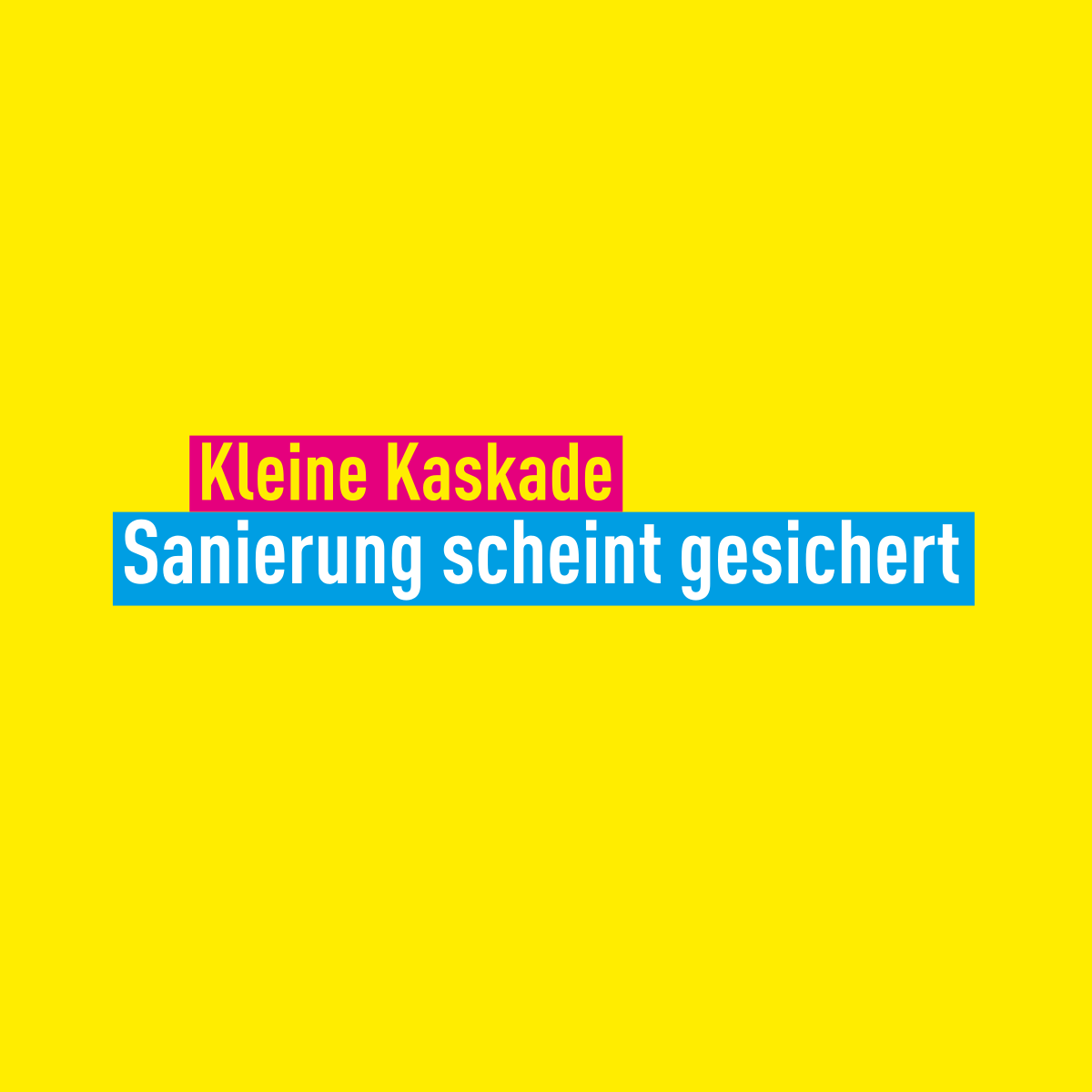 KleineKaskade