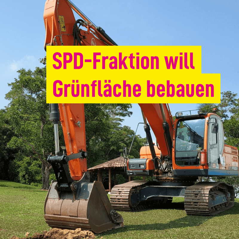Bebauung Grünflächen