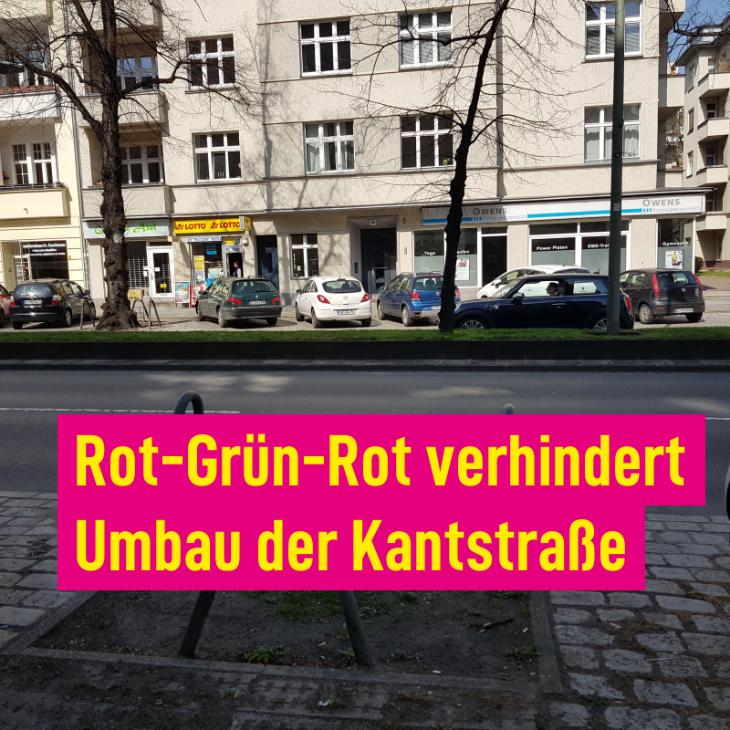 Umbau Kantstraße