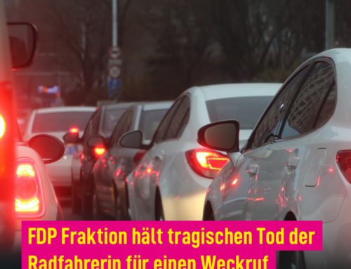 FDP Fraktion hält tragischen Tod der Radfahrerin für einen Weckruf