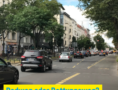 Radweg oder Rettungsweg?