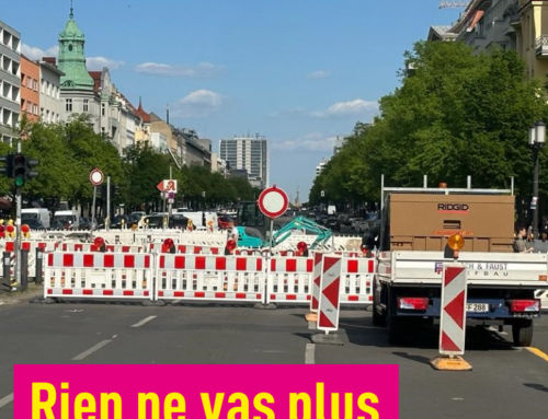 Kaiserdammunglück als Initialzündung für den Ausbau der Park&Ride-Kapazitäten im Bezirk